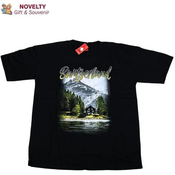 Souvenir kaos  dari negara Switzerland / Swiss