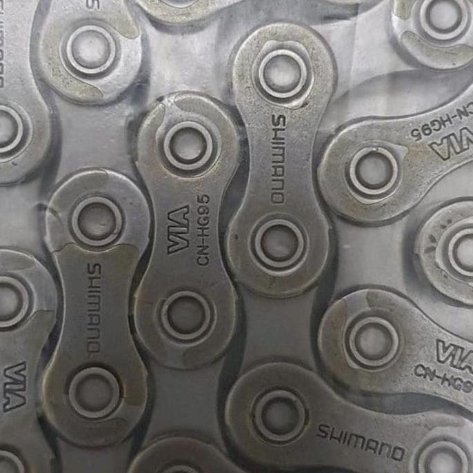 Murah RANTAI HG95 SHIMANO deore CN M6000 10 Speed rante hg95 hg 95 xt chain deore xt CHAIN Non COD