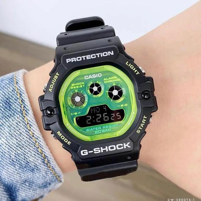 Casio G-Shock DW-5900TS-1DR / Gshock DW5900TS-1 Orinal & Garansi