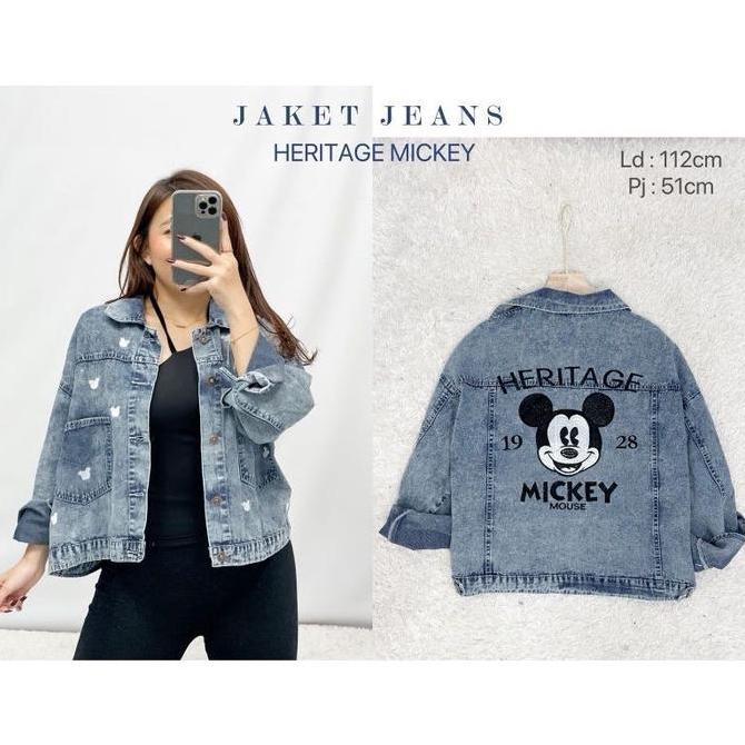 Jaket Jeans Heritage Mickey