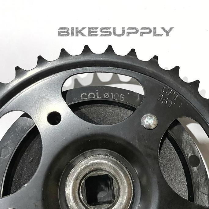 Crankset / Crank Set / Piringan Sepeda Mini / Bmx Kecil Single Speed 36T Panjang Arm 152 Mm Besi Coc