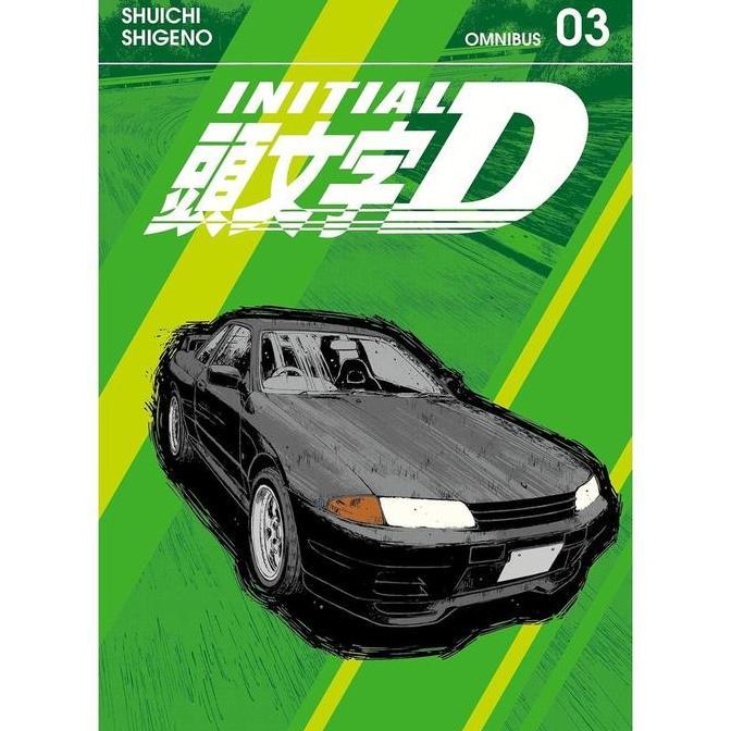 Komik Import Initial D Omnibus 3 (Vol. 5-6) Kualitas Terbaik Harga Termurah
