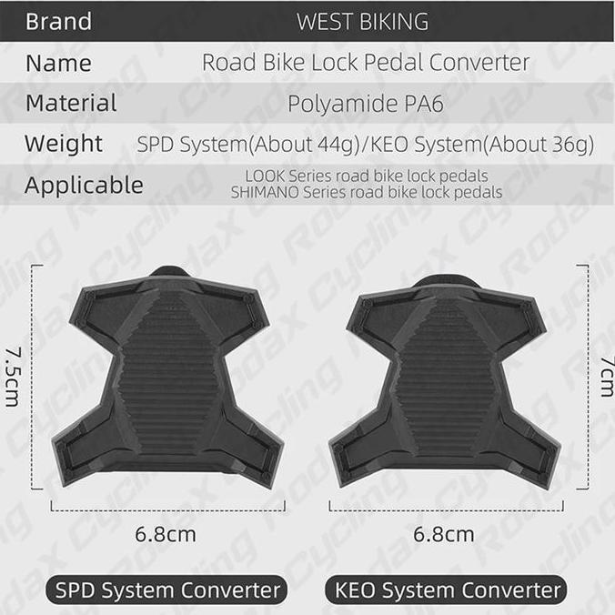 Cover Pedal Roadbike Spd/Keo Cover Cleat Look / Shimano Convert Cleat Pedal To Non-Cleat Adapter Ped