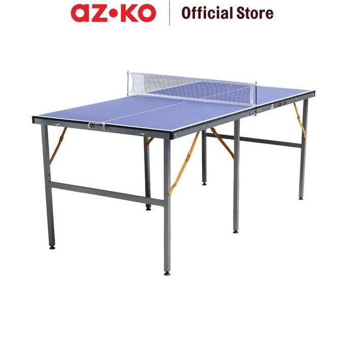 AZKO Double Fish Meja Tenis Anak - Biru Table Tennis Net Meja Pingpong Perlengkapan Olahraga Sport T