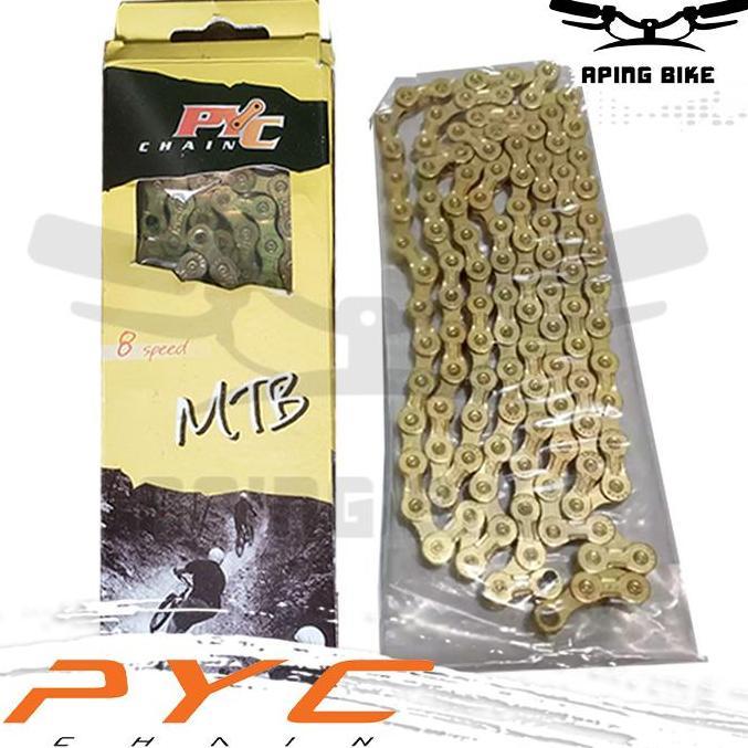 Rantai Sepeda 8 Speed Pyc P8003 Rante Chain Pyc P8003