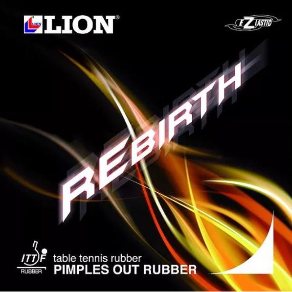 Karet Bat Bintik Half Long Lion Rebirth OX Tenis Meja