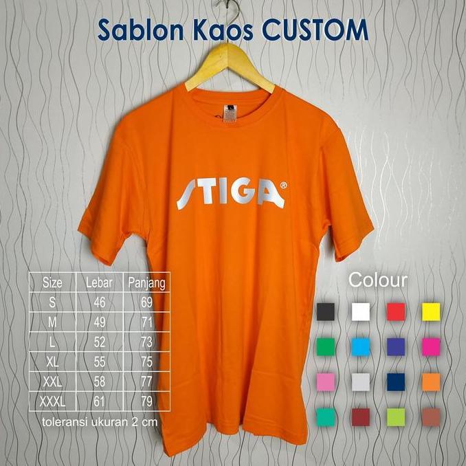 Kaos STIGA Lokal Tenis Meja Pingpong