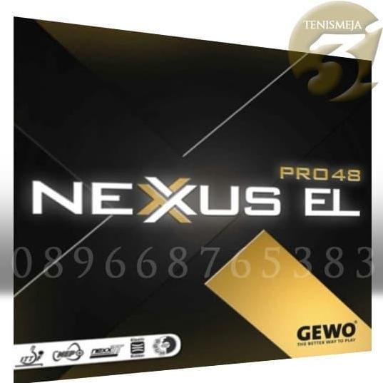 NEXXUS EL PRO 48 karet pingpong merk GEWO dari Germany