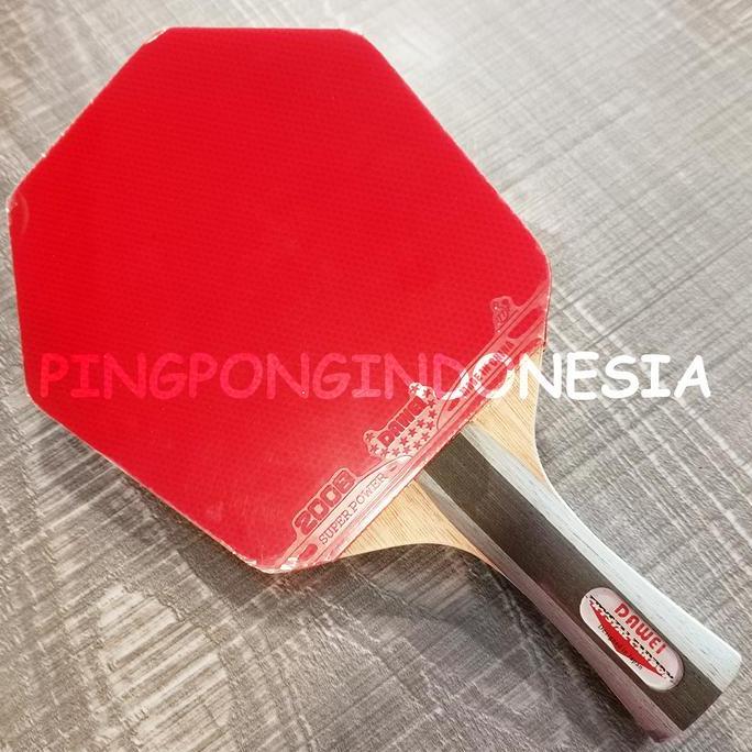 Dawei Cybershape Set - Rakitan Blade Kayu Bet Bat Pingpong Tenis Meja