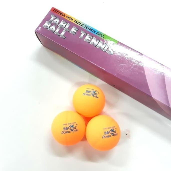 Bola Pingpong DOUBLE FISH isi 6 Tenis Meja Pingpong
