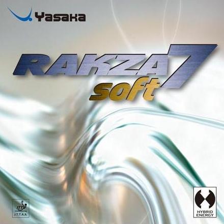 Karet Yasaka Rakza 7 Soft karet Rubber Tenis Meja Ping pong custom rakit