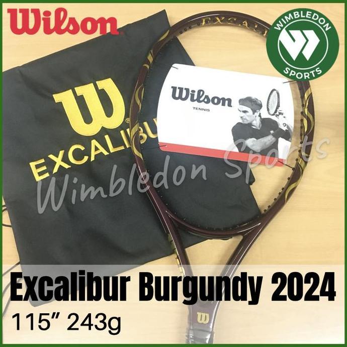 Raket Wilson EXCALIBUR BURGUNDY GOLD LIMITED EDITION