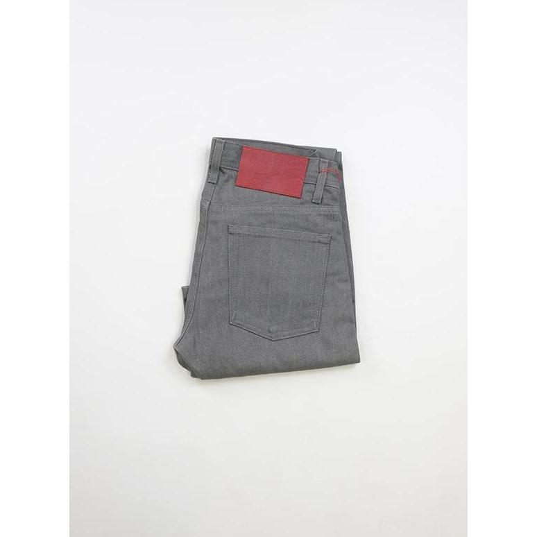 Naked & Famous weird guy grey selvage