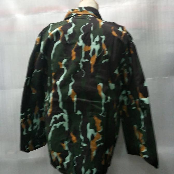 jaket loreng brimob (bulak balik) hitam