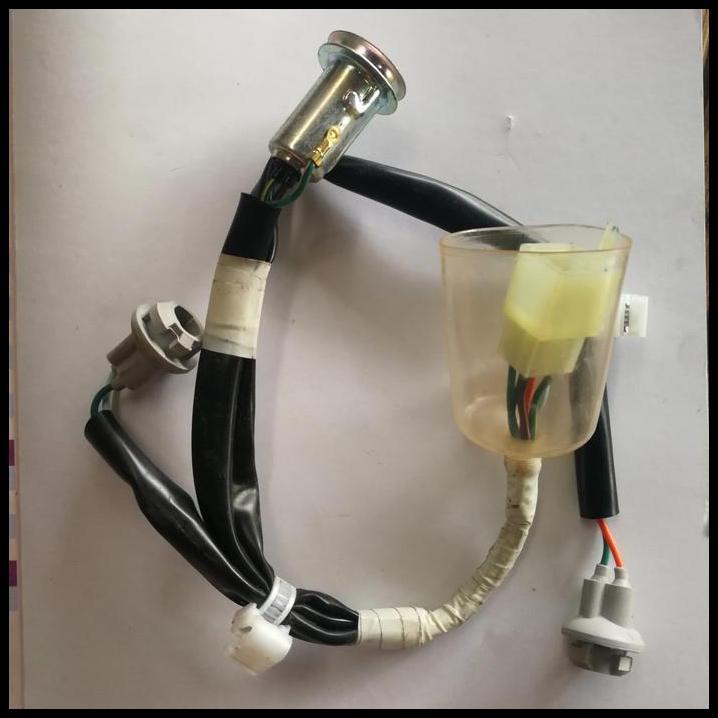 TERMURAH FITING LAMPU MOTOR STOP PLUS SEN ORI KABEL 6 