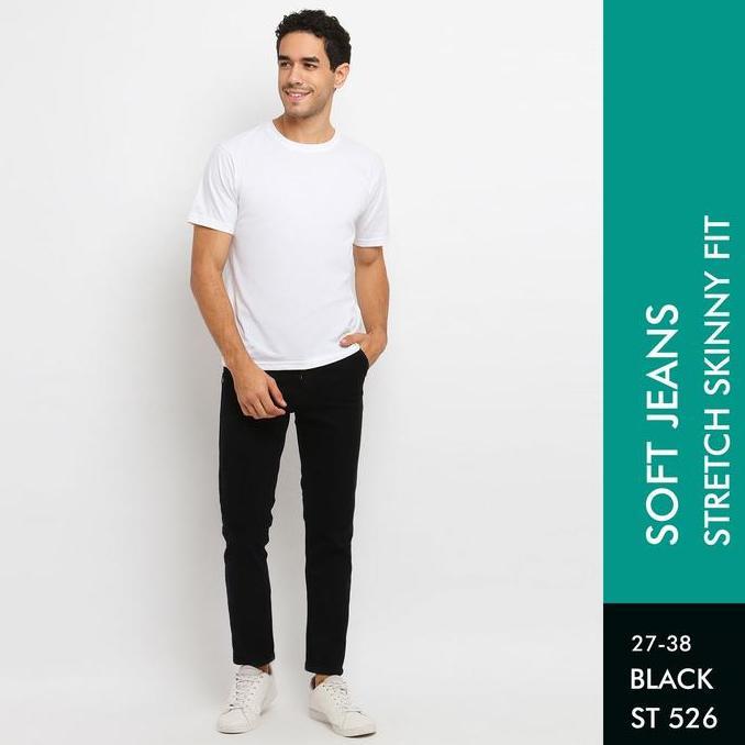 L&G Elengie Celana Jeans Pria ST 526 Skinny Slim Fit Premium