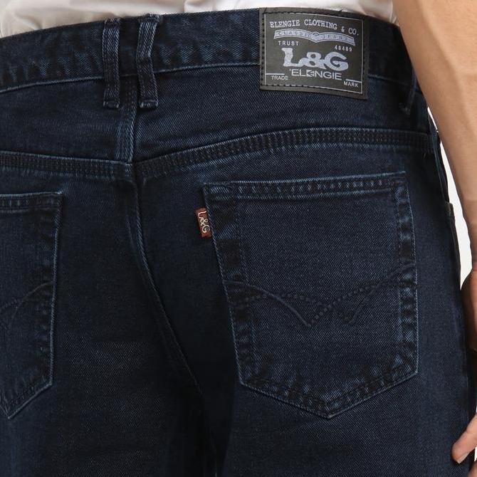 L&G Elengie Celana Jeans Pria 615 Classic Regular Fit Premium