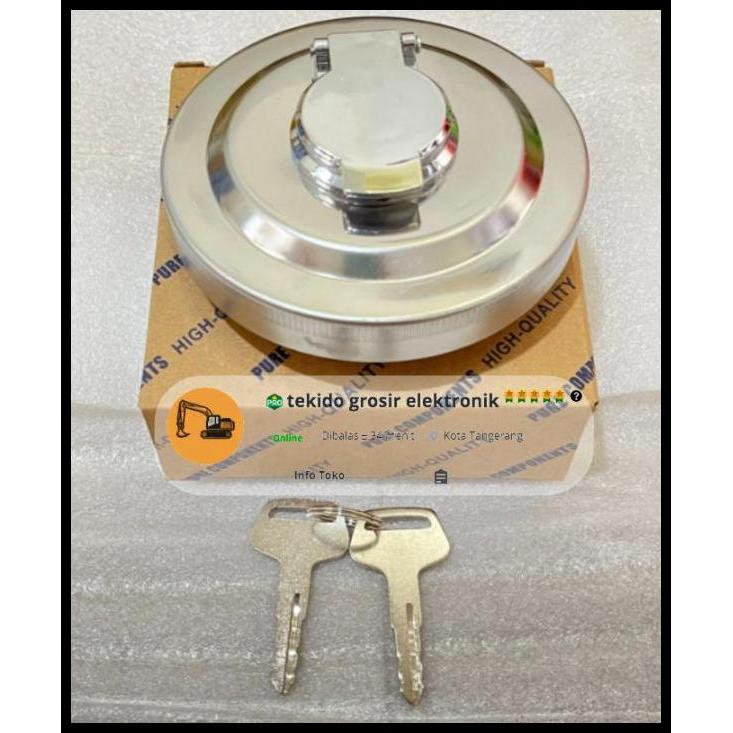 TERLARIS TUTUP TANGKI SOLAR SH210 SH210-5 SH210-6 