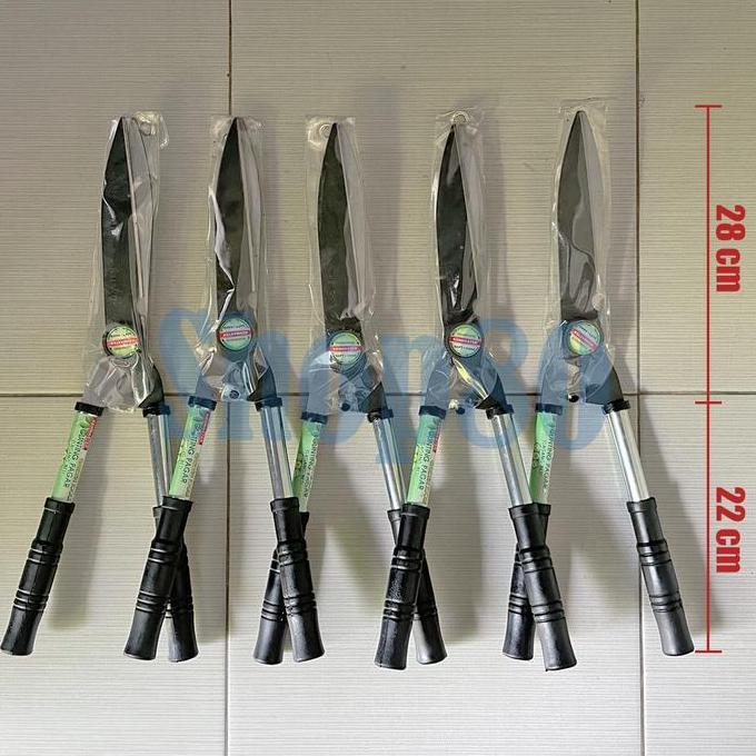 Kenmaster Gunting Taman Rumput Pagar Tanaman Kebun Pohon Besi Besar