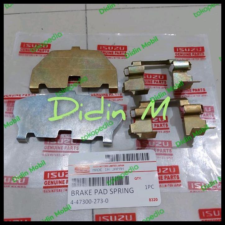 TERBARU KUKU PLAT KAMPAS REM DEPAN ISUZU PANTHER KAPSUL ORI 