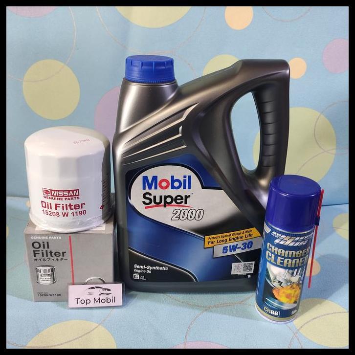 DISKON PAKET OLI MESIN MOBIL 5W-30 NISSAN TERANO, DATSUN STANZA (3) 