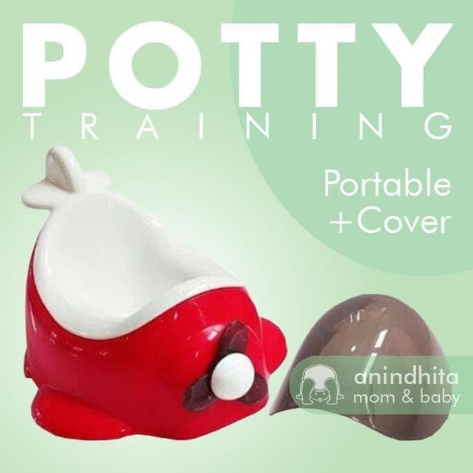 TERBARU QC Baby Training Potty Plane Pispot Bayi Tempat Pipis Pup Bayi