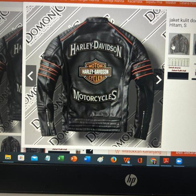 Jaket Kulit Asli - Jaket Kulit Motor Jaket Kulit Harley PBH0011
