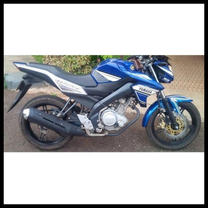 TERMURAH (ORI) STRIPING YAMAHA VIXION 150 R 2014 GP SERIES  BIRU PUTIH 