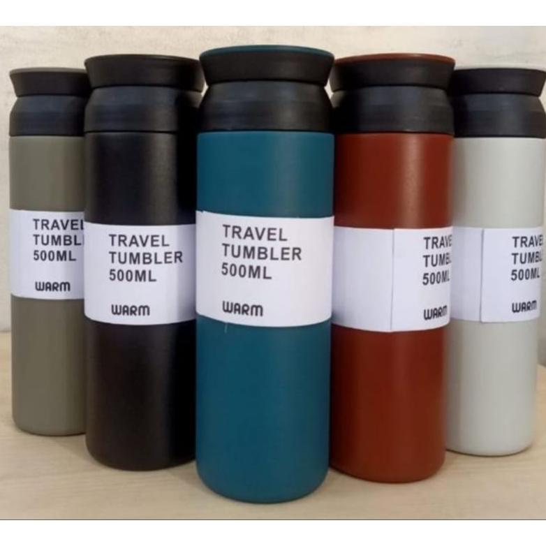 Tumbler termos travel japan tutup rata vacum flask ml tumbler termos Termurah