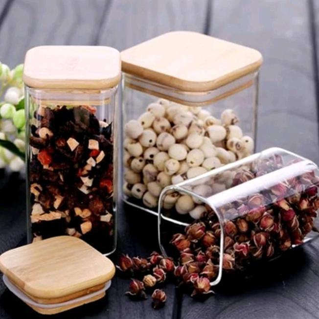 Kj Toples Kaca Bumbu Toples Bumbu Jar Bumbu Jar Serbaguna