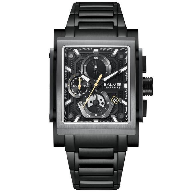 Jam Tangan Pria Balmer Original B8144Mc Sapphire Glass Tahan Air