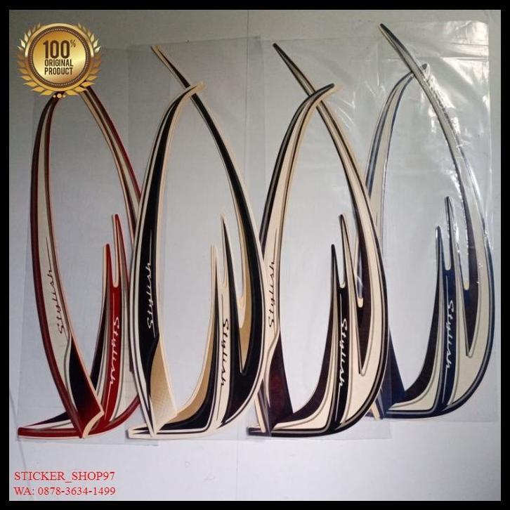 DISKON (ORI) STRIPING STICKER HONDA SCOOPY STYLISH 2014  KUALITAS ORIGINAL !