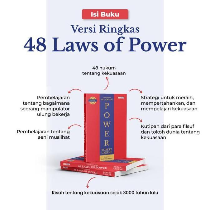 Tokomasedi_ - Buku Self Improvement Original Versi Ringkas 48 Laws Of Power - Renebook