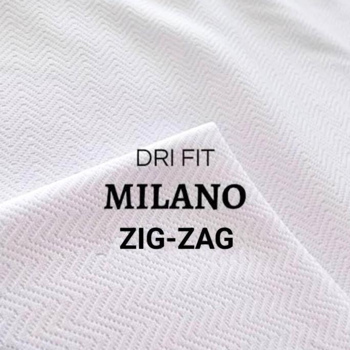 Kaos Kerah Polo Shirt Dry Fit Pria Putih Atasan Olahraga Golf PM004