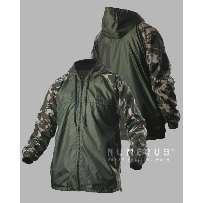 TERBAIK Numerus Alpha camouflage jacket - running - hoodie - army - streetwear