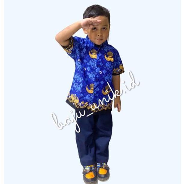 FREE ONGKIR READY STOCK SERAGAM BATIK KORPRI BAJU PROFESI GURU LAKI-LAKI BAHAN PREMIUM/KOSTUM ASN AN
