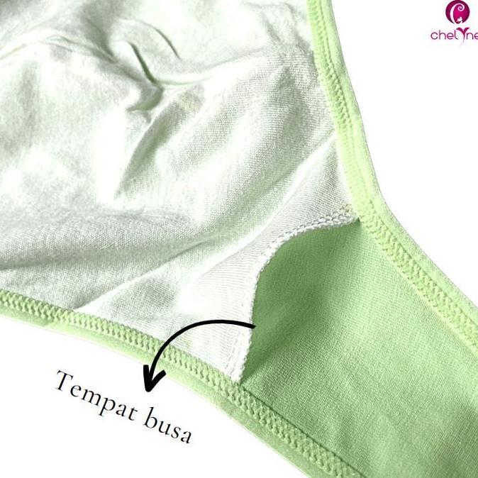 Bergaransi Chelyne Bra Set (Bra Dan Celana Dalam) Hamil Maternity (L Hingga Xxl) T25082 Premium Baha