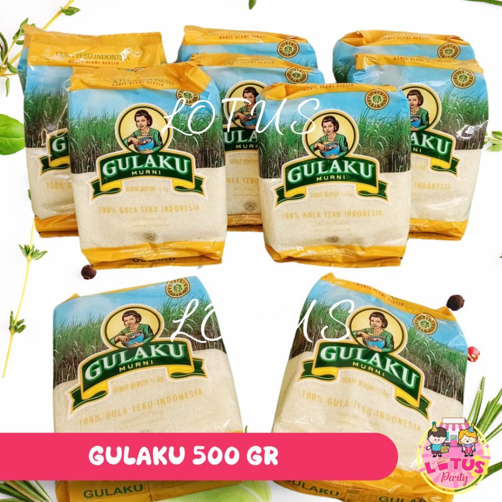 Gulaku 500 gr gula pasir/Gulaku kuning 500 gr/Gulaku hijau 500 gr/Gula Piramid Kristal 500 gr