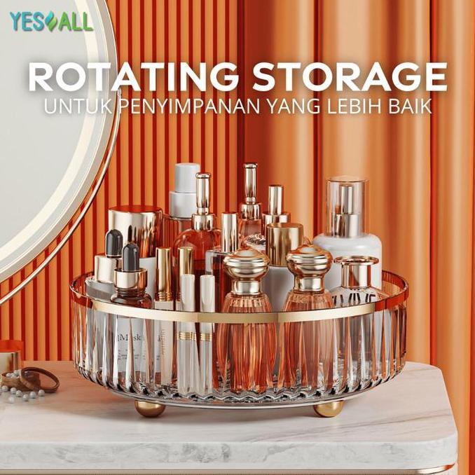 YESALL Rak Kosmetik aesthetic /tempat make up aesthetic /tray  aesthetic /rak skincare aesthetic /ra