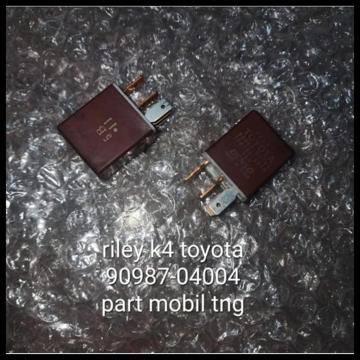 TERLARIS RILLEY RILEY RELAY KAKI 4 12V 90987-04004 ORIGINAL 
