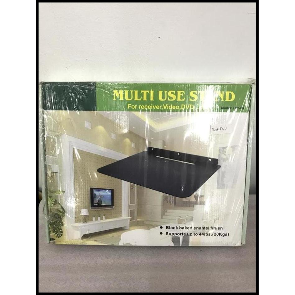 TERLARIS RAK GANTUNG BESI DVD RECEIVER PARABOLA BUKU 