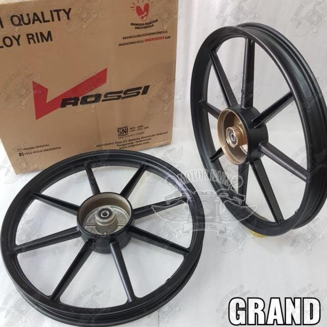 Velg Pelek Velek Racing ROSSI Set Sepasang Motor Honda Grand Palang 8 palang 5 Original