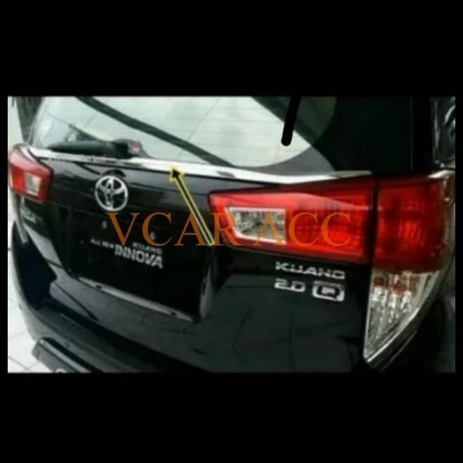 BEST DEAL LIS KACA PINTU BELAKANG BAGASI INNOVA INOVA REBORN CROME 2016 - 2021 