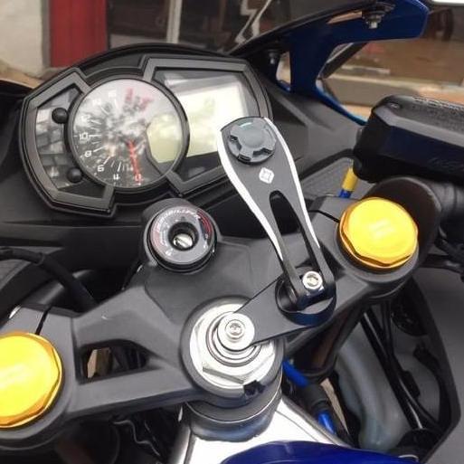 OK PAKET PHONE HOLDER GANTUNGAN HP GPS X GUARD KAWASAKI ZX25R ZX-25R *