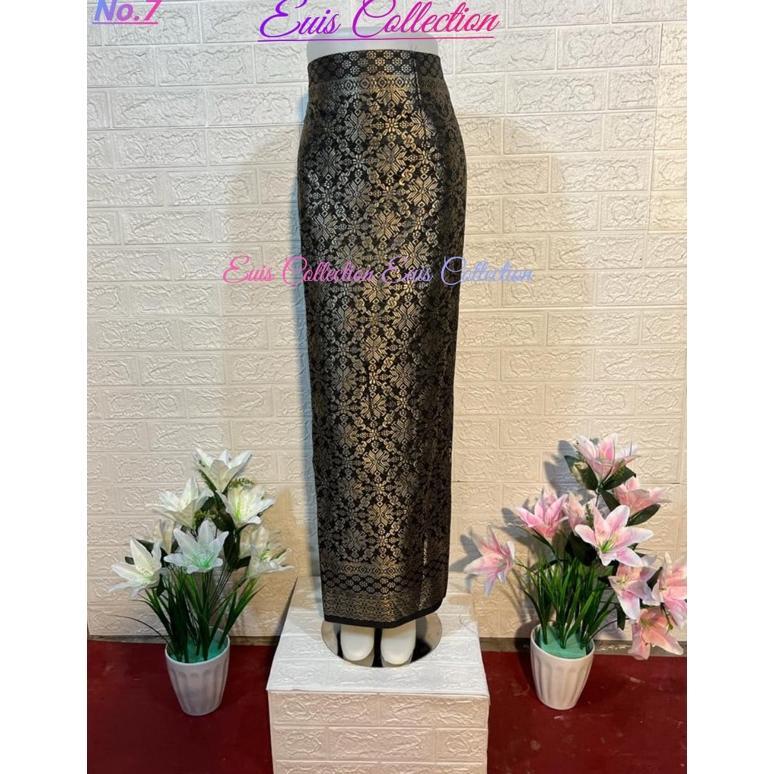 Terbaru Rok Songket Palembang_Rok Kilit Buat Setelan Kebaya Semua Model