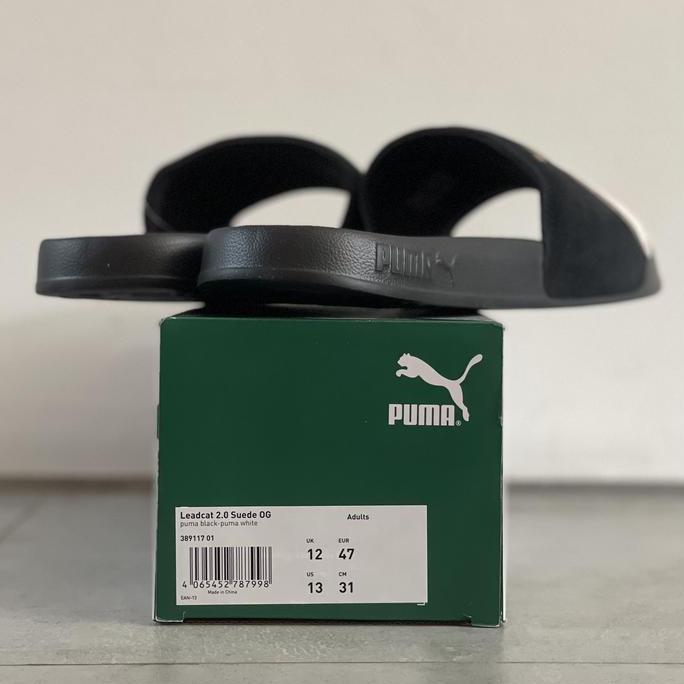 PUMA LEADCAT 2.0 SUEDE OG SENDAL SANDAL SIZE 47 48 BESAR BJUMBO ORI