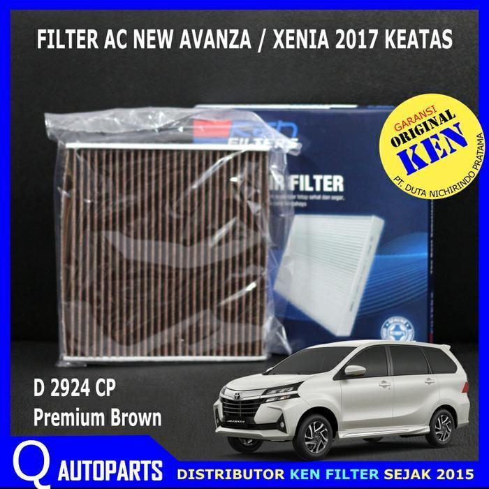 KEN Filter AC New Avanza, New Xenia, 2017 Keatas. Premium Brown