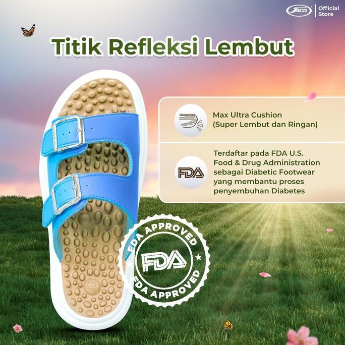 K-Walk Aurora Edition Sandal Terapi Kesehatan Refleksi Jaco K-Walk Energy Sendal Orinal Jaco
