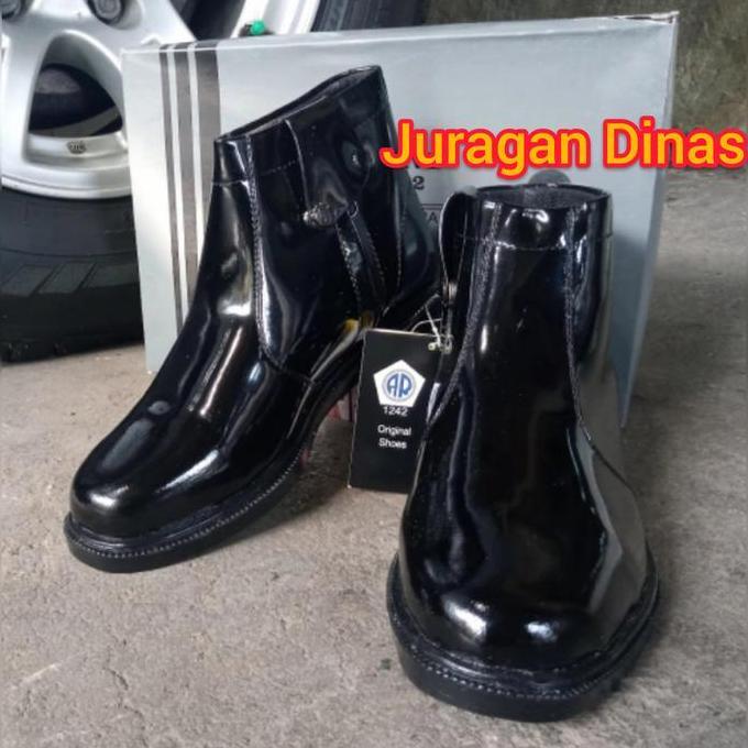 Sepatu pdh Ar exclusive resleting lux