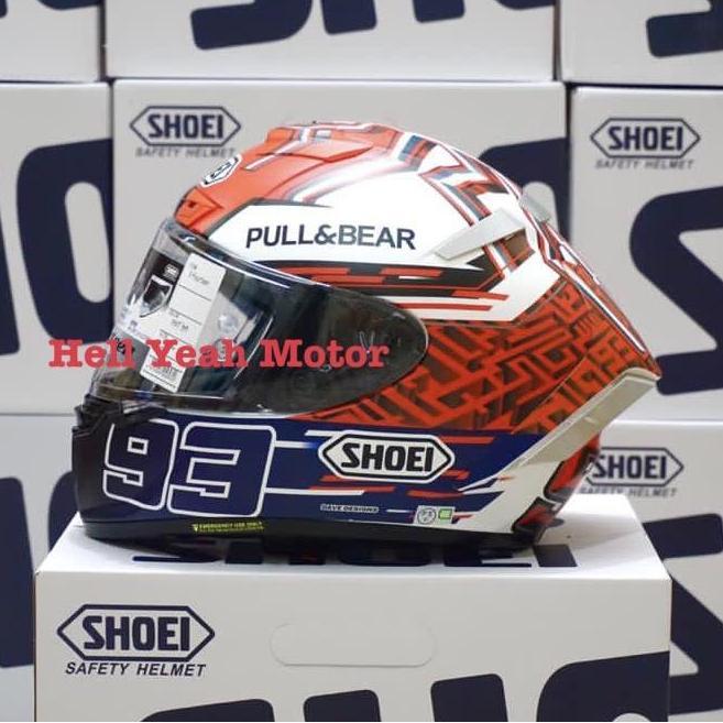 '' SHOEI X14 RED ANT RED BULL SHOEI CLONE 1:1 NOT MRC TSR MHR DQL ''